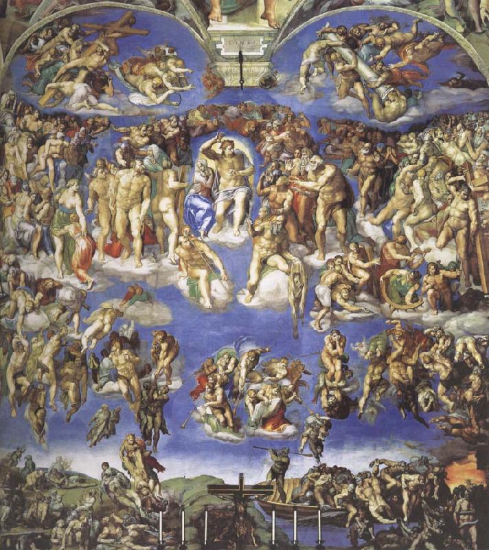 Michelangelo Buonarroti The Last  judgment